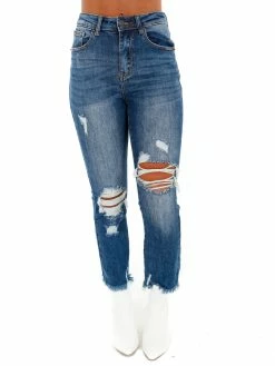 Risen Jeans Play My Music Medium Straight Leg Jeans Bottoms