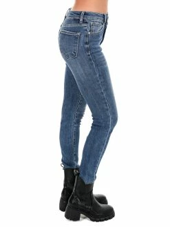 Risen Jeans Bottoms Whatever You Like Crossover Ankle Skinny Jeans