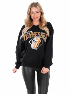 Livy Lu Rolling Stones Volunteers Baseball Diamond Sweatshirt Gameday