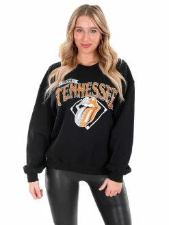 Livy Lu Rolling Stones Volunteers Baseball Diamond Sweatshirt Gameday