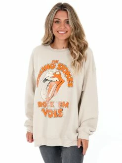 Livy Lu Gameday Rolling Stones Rock 'Em Vols Sweatshirt