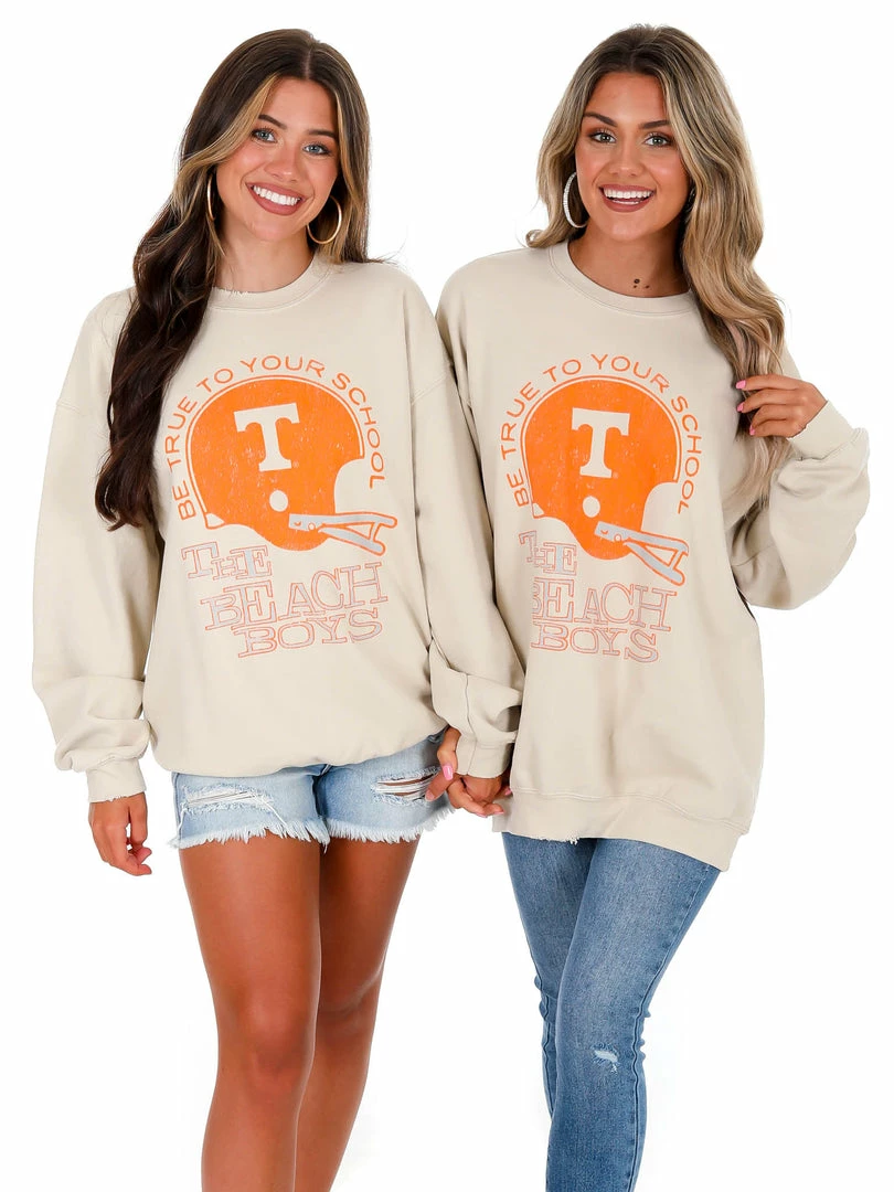 Cheapest 🔔 Livy Lu Beach Boys Tennessee True To School Sweatshirt 😍 1 Livy Lu Beach Boys Tennessee True To School Sweatshirt
