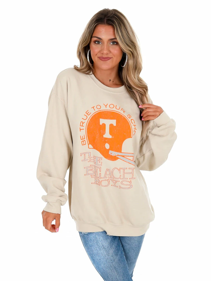 Cheapest 🔔 Livy Lu Beach Boys Tennessee True To School Sweatshirt 😍 7 Livy Lu Beach Boys Tennessee True To School Sweatshirt
