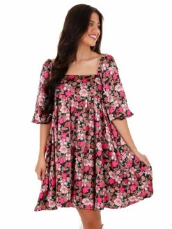 Sweet Lemon Somebody To Love Floral Dress Dresses