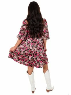 Sweet Lemon Somebody To Love Floral Dress Dresses