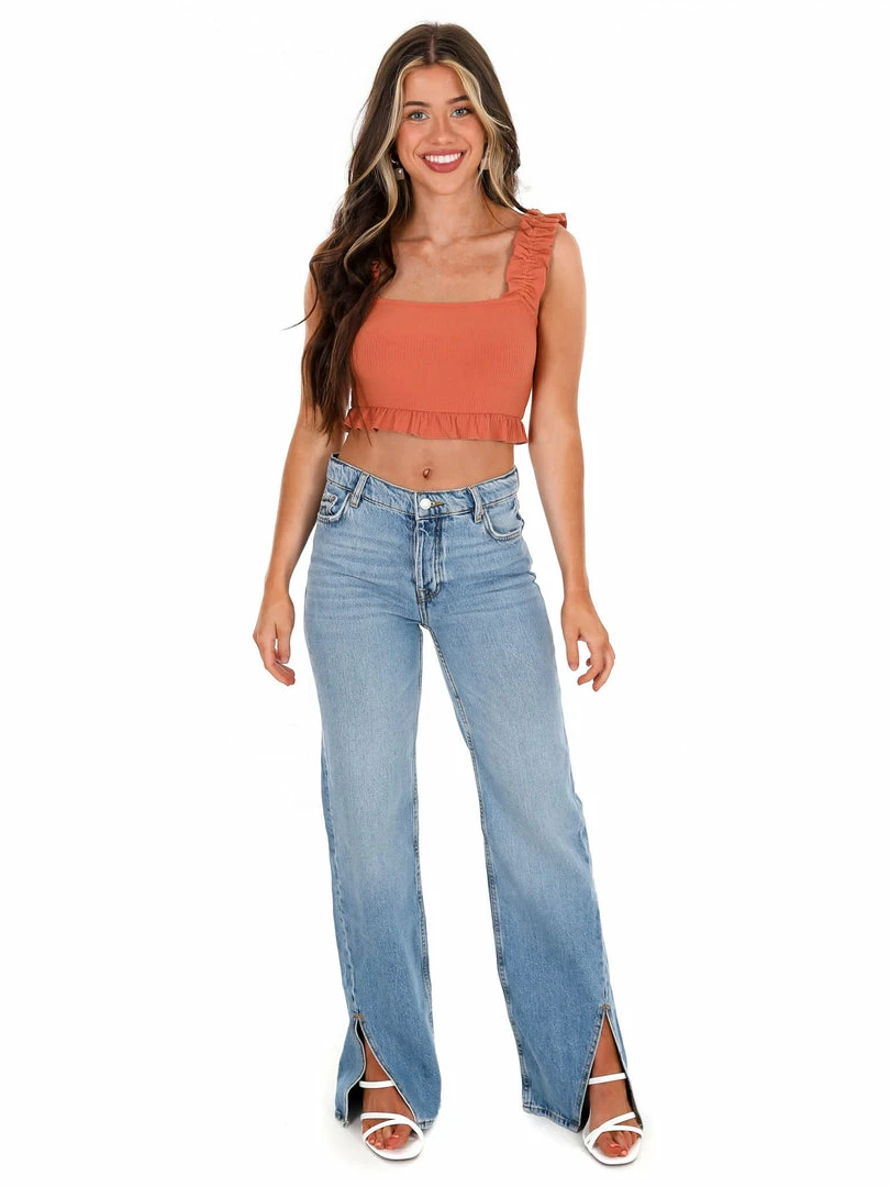 Best reviews of ๐ Sweet Lemon After Hours Ruffled Crop Top Sale ๐ 2 Sweet Lemon After Hours Ruffled Crop Top Sale