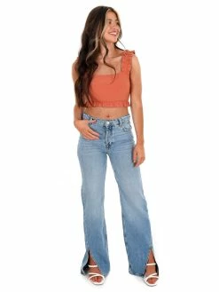 Best reviews of ๐ Sweet Lemon After Hours Ruffled Crop Top Sale ๐ 26 Sweet Lemon After Hours Ruffled Crop Top Sale