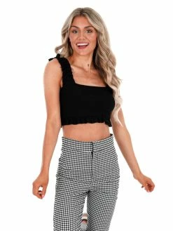 Best reviews of ๐ Sweet Lemon After Hours Ruffled Crop Top Sale ๐ 43 Sweet Lemon After Hours Ruffled Crop Top Sale