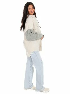 POL What A Girl Wants Colorblock Shacket