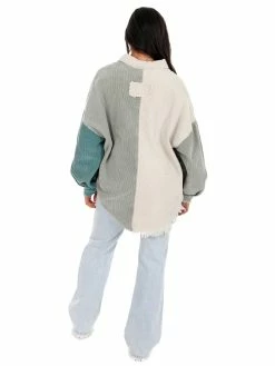 POL What A Girl Wants Colorblock Shacket