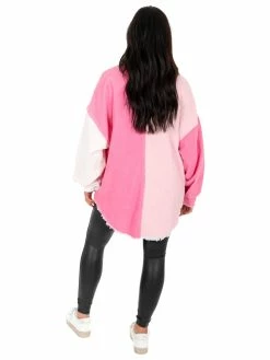 POL What A Girl Wants Colorblock Shacket