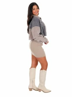 Hot Sale ๐ฅ POL Heartless Cropped Corduroy Jacket Tops ๐ฅ 19 POL Heartless Cropped Corduroy Jacket Tops