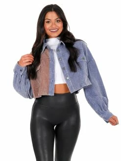 Hot Sale ๐ฅ POL Heartless Cropped Corduroy Jacket Tops ๐ฅ 25 POL Heartless Cropped Corduroy Jacket Tops