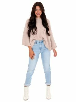 She + Sky Only The Lonely Soft Sweater