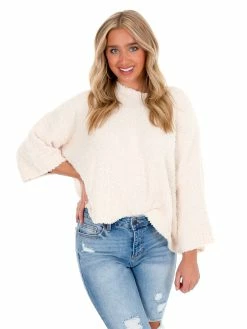 She + Sky Only The Lonely Soft Sweater