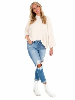 She + Sky Only The Lonely Soft Sweater