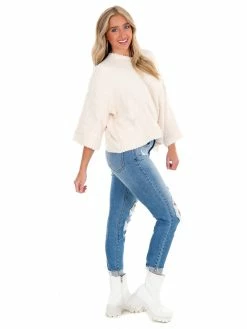 She + Sky Only The Lonely Soft Sweater