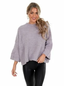 She + Sky Only The Lonely Soft Sweater