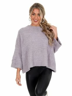 She + Sky Only The Lonely Soft Sweater