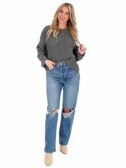 She + Sky Can't Be Moved Knit Sweater