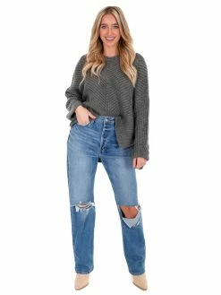 She + Sky Can't Be Moved Knit Sweater