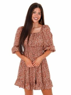 She + Sky Fall For You Print Dress Dresses