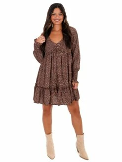 She + Sky Free Falling Print Dress Dresses