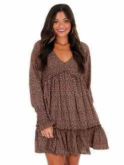 She + Sky Free Falling Print Dress Dresses