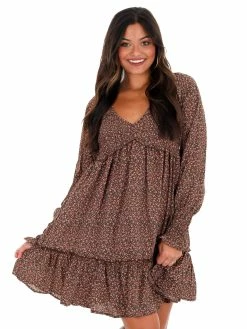 She + Sky Free Falling Print Dress Dresses