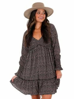 She + Sky Free Falling Print Dress Dresses