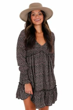 She + Sky Free Falling Print Dress Dresses