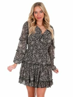 She + Sky Coming Home Floral Dress