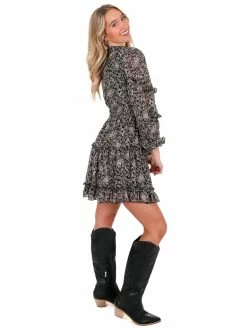 She + Sky Coming Home Floral Dress