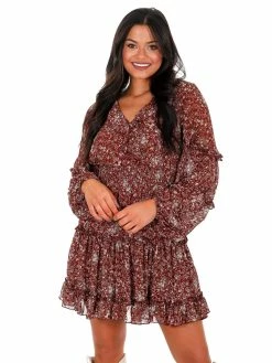 She + Sky Coming Home Floral Dress