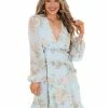 She + Sky Sale Memory Fades Floral Dress