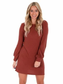 Discount 💯 She + Sky 👧 Girls Like Me Thermal Knit 👗 Dress 😉 34 She + Sky Girls Like Me Thermal Knit Dress