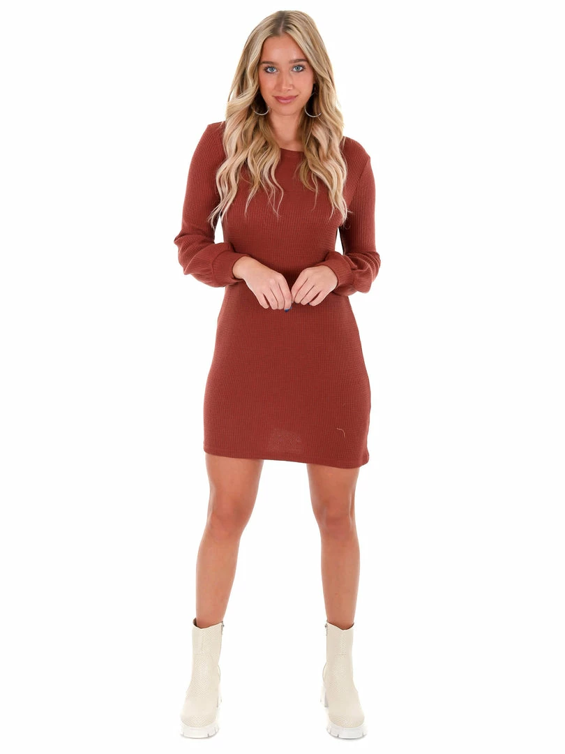 Discount 💯 She + Sky 👧 Girls Like Me Thermal Knit 👗 Dress 😉 14 She + Sky Girls Like Me Thermal Knit Dress