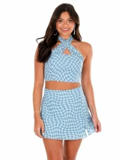Cheap π₯° Le Lis Dance With Me Checker Two Piece Set Sale π€© 12 Le Lis Dance With Me Checker Two Piece Set Sale