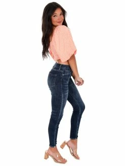 Hot Sale 👍 She + Sky Cornerback Gingham Crop Top Apparel 😀 14 She + Sky Cornerback Gingham Crop Top Apparel