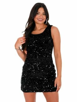 She + Sky Dresses Nobody To Love Sequin Dress