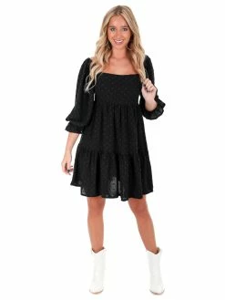 She + Sky Real As It Gets Dots Dress