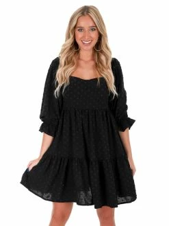 She + Sky Real As It Gets Dots Dress