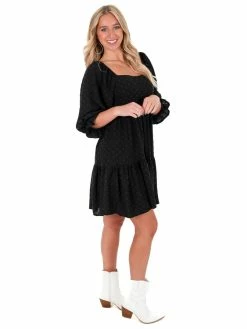 She + Sky Real As It Gets Dots Dress