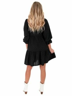 She + Sky Real As It Gets Dots Dress