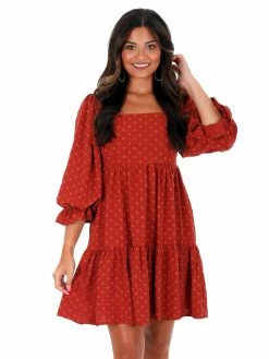 She + Sky Real As It Gets Dots Dress