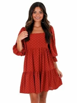 She + Sky Real As It Gets Dots Dress