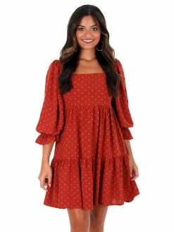 She + Sky Real As It Gets Dots Dress