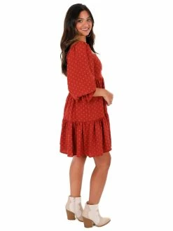 She + Sky Real As It Gets Dots Dress