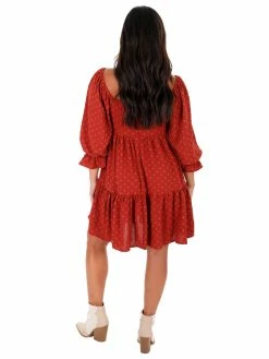 She + Sky Real As It Gets Dots Dress