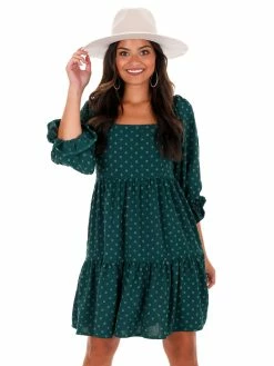 She + Sky Real As It Gets Dots Dress